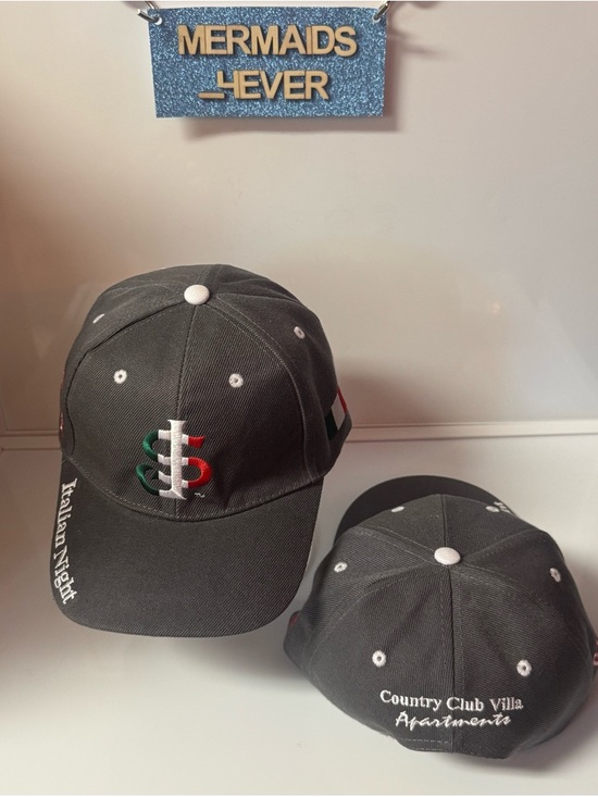 Unbranded Other - Two San Jose Giants Italian Night baseball caps  Country Club Villa Apartments